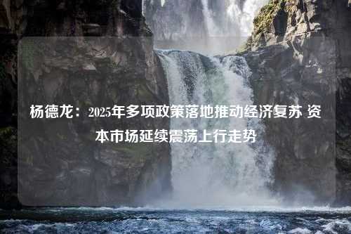 杨德龙：2025年多项政策落地推动经济复苏 资本市场延续震荡上行走势